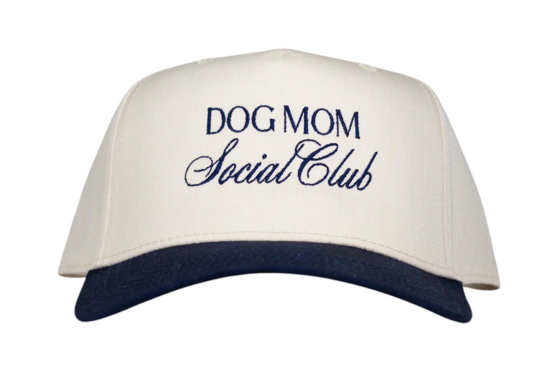 Navy Dog Mom Social Club Hat - Maxdeals77