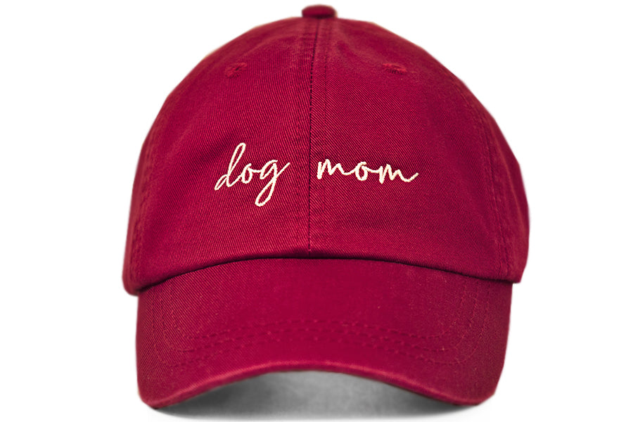 Crimson Dog Mom Hat - Maxdeals77